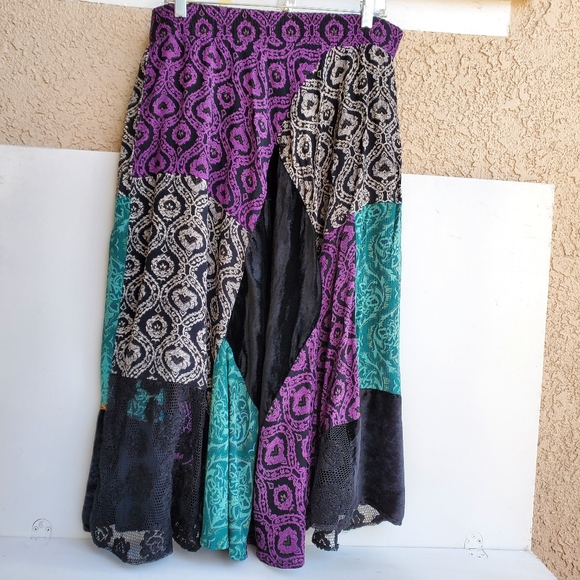Carole Little Dresses & Skirts - CAROLE LITTLE A MULTICOLOR A LINE SKIRT SZ 12